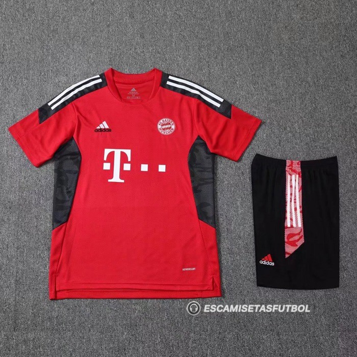 Chandal del Bayern Munich Manga Corta 2022-23 Rojo - Pantalon Corto